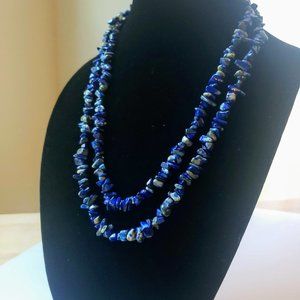Lapis Lazuli Endless Necklace